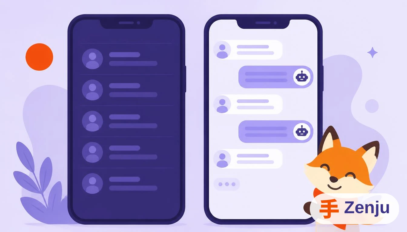 Tabla comparativa visual de funciones entre CRM tradicional y panel de leads con IA en WhatsApp